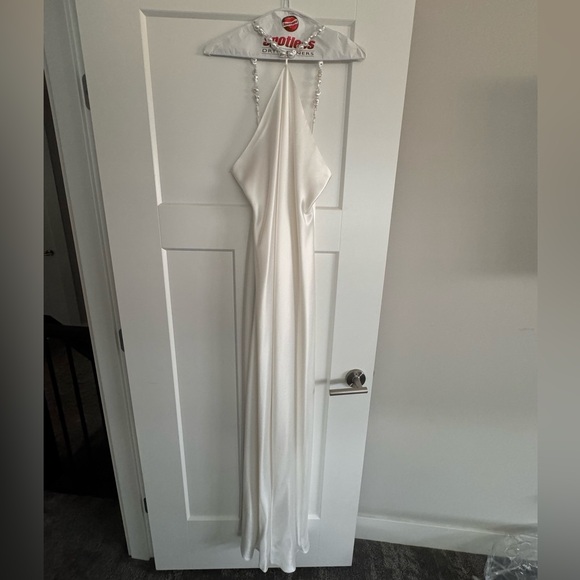 STAUD — Cadence Dress Pearl - Picture 13 of 15